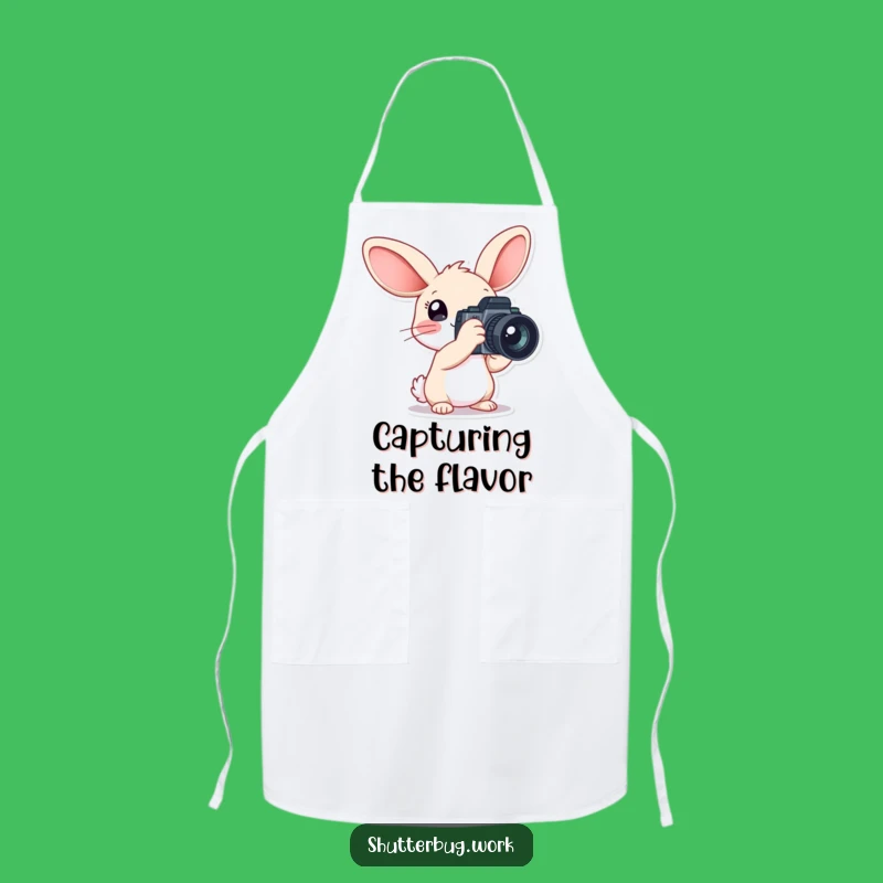 Funny Big Ears Rabbit Apron: Cook and Capture with Charm