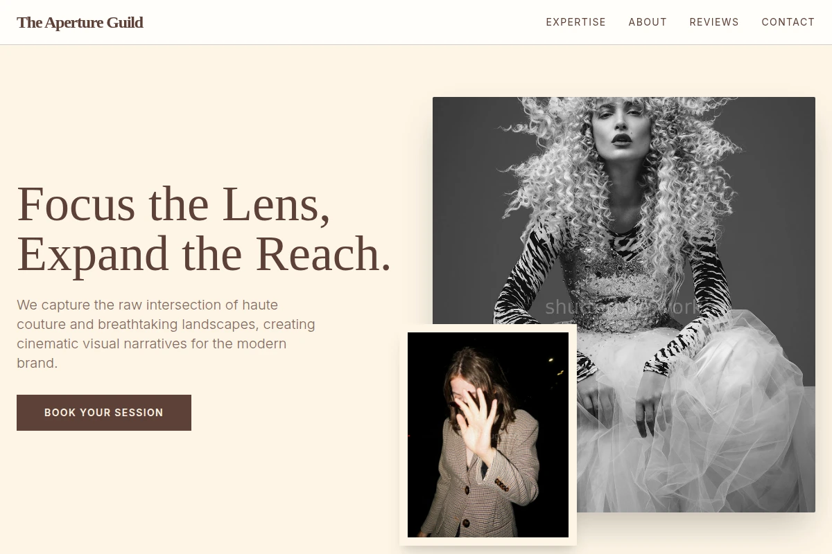 Landscape Fashion Photography