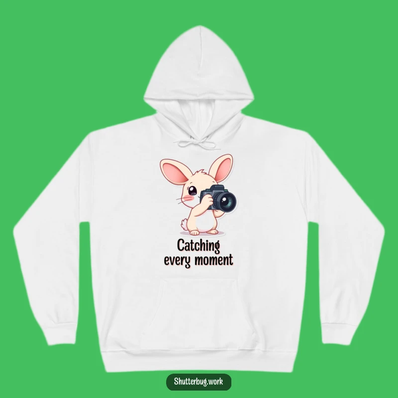 Cozy Funny Big Ears Rabbit Hoodie: Warmth for the Happy Photographer